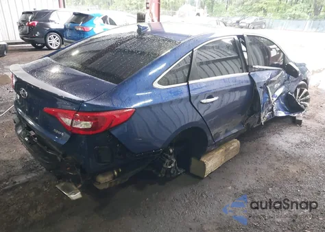 2016 Hyundai Sonata Sport z USA, uszkodzony, nr VIN 5NPE34AF1GH396590